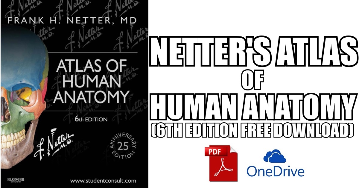 netter atlas of human anatomy pdf